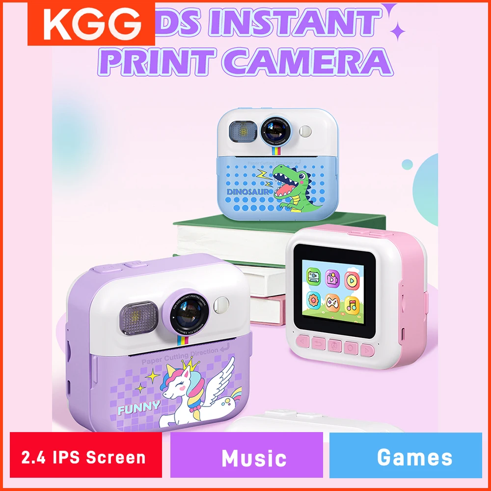 Children Digital Camera Toy Instant Print for Kids Thermal Print Camera Instant Photo Printing Camera Video Toys+32G Memory Card
Children Digital Camera Toy Instant Print for Kids Thermal Print Camera Instant Photo Printing Camera Video Toys+32G Memory Card