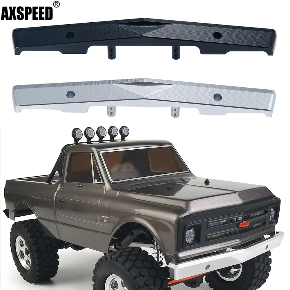AXSPEED Metal Front Bumper for 1/24 Axial SCX24 AXI00001 RC Crawler Car Upgrade Parts
AXSPEED Metal Front Bumper for 1/24 Axial SCX24 AXI00001 RC Crawler Car Upgrade Parts