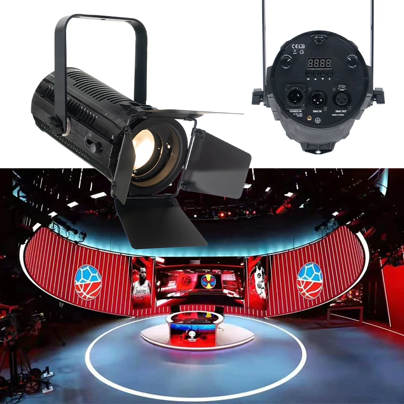 100W Warm Cold White or 250W RGBL COB LED Fresnel Spotlight 25° - 60° Manual Zoom DMX Theater Museum Effect Stage Lighting
100W Warm Cold White or 250W RGBL COB LED Fresnel Spotlight 25° - 60° Manual Zoom DMX Theater Museum Effect Stage Lighting