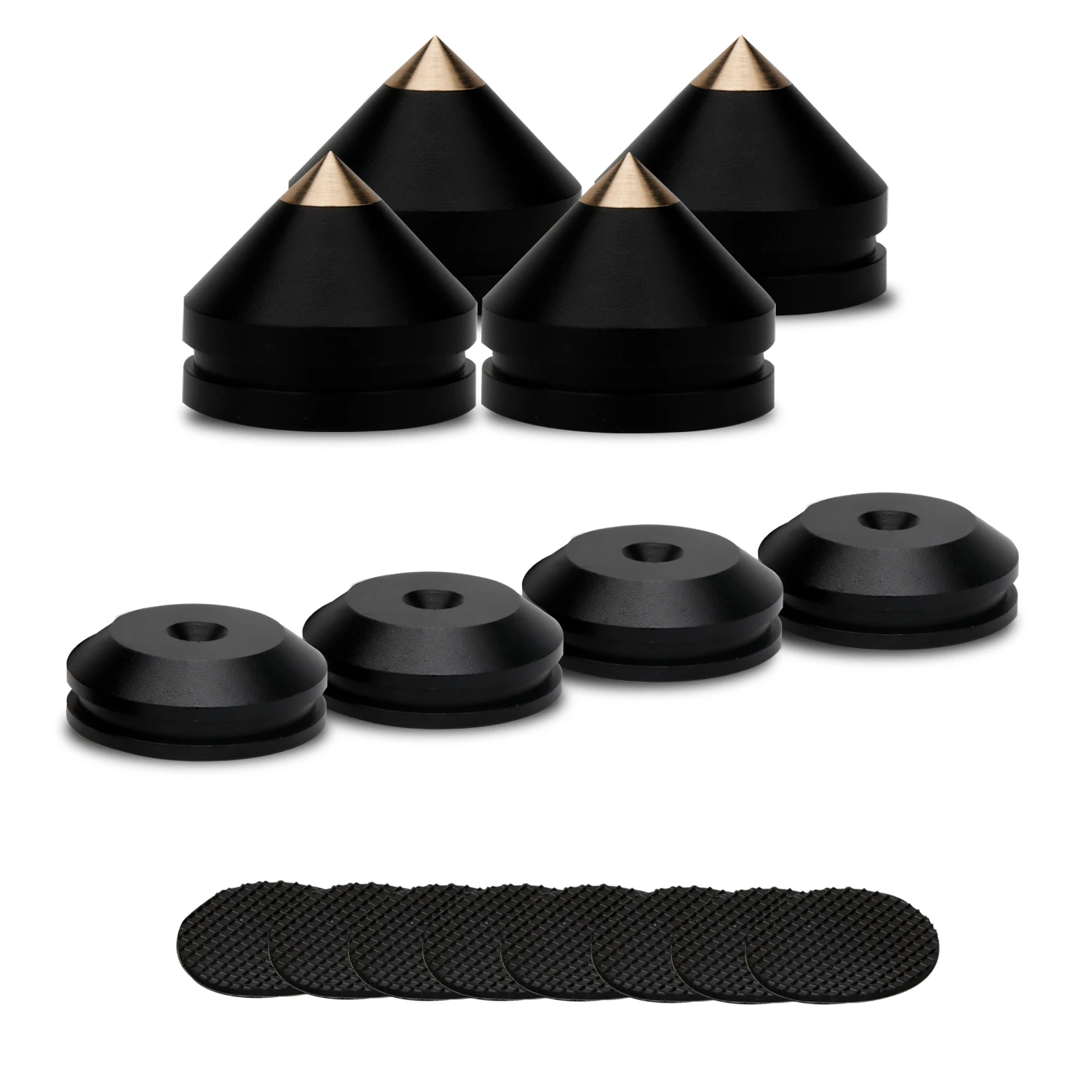 One Box Speaker Stand Feet Loudspeaker Noise Nial Spikes Cone Floor Foot Aluminium Alloy Metal Foot Black Sliver Gold
One Box Speaker Stand Feet Loudspeaker Noise Nial Spikes Cone Floor Foot Aluminium Alloy Metal Foot Black Sliver Gold