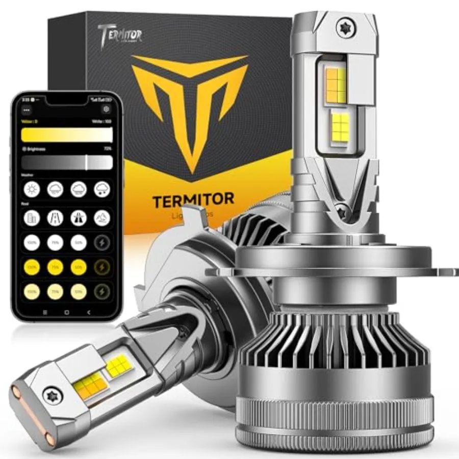 Fog Light Application Aluminum Alloy White 0-80000LM Super Bright with App-Controlled Dimming 3000K-6500K Color Temperature Plu
Fog Light Application Aluminum Alloy White 0-80000LM Super Bright with App-Controlled Dimming 3000K-6500K Color Temperature Plu