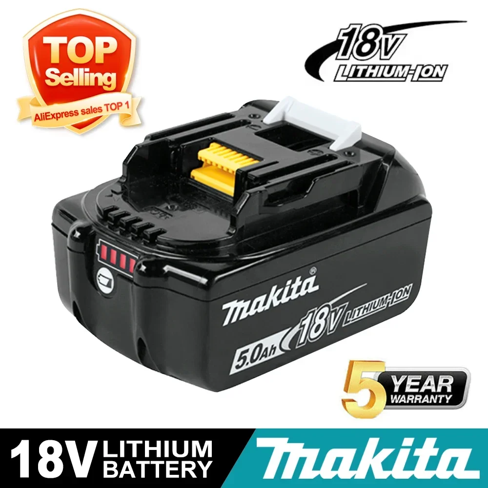 100% Original Makita NEW 6Ah/5Ah for Makita 18V Battery BL1830B BL1850B BL1850 BL1840 BL1860 BL1815 Replacement Lithium Battery
100% Original Makita NEW 6Ah/5Ah for Makita 18V Battery BL1830B BL1850B BL1850 BL1840 BL1860 BL1815 Replacement Lithium Battery