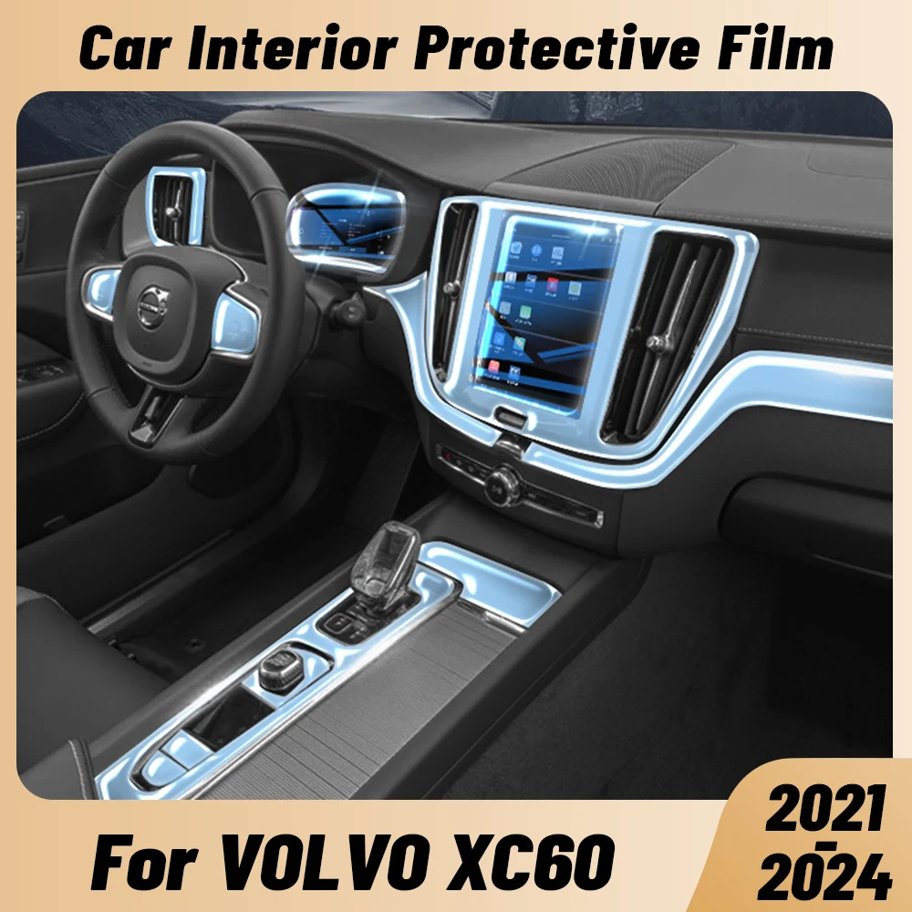 Anti-scratch Car Interior Center Console Media Dashboard Navigation TPU Protector Film Accessories For VOLVO XC60 2021-2024
Anti-scratch Car Interior Center Console Media Dashboard Navigation TPU Protector Film Accessories For VOLVO XC60 2021-2024