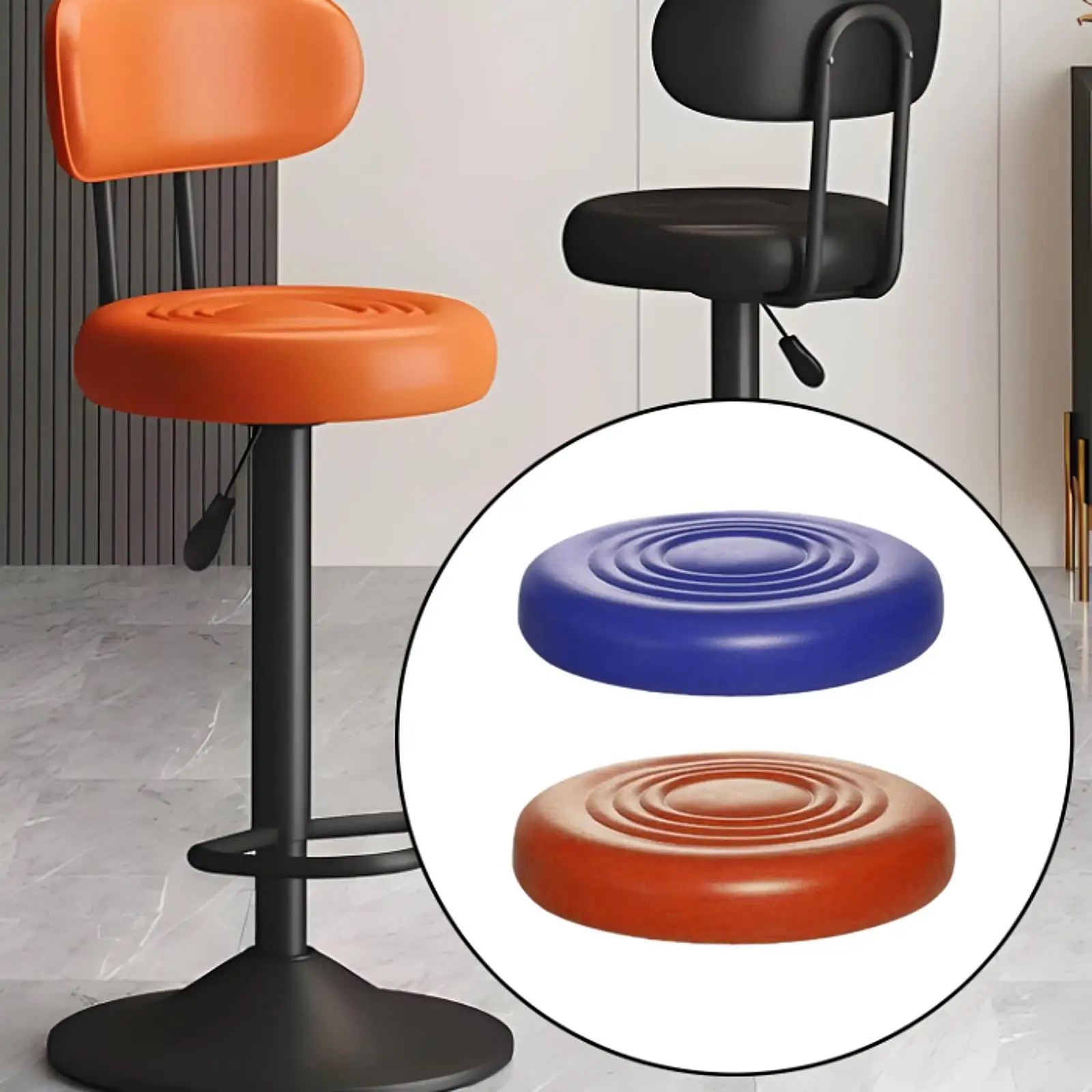 Bar Stool Replacement Seat Top PU Leather Round Multifunction Bar Stool Chair Accessory for Clubs Store Offices Home Restaurant
Bar Stool Replacement Seat Top PU Leather Round Multifunction Bar Stool Chair Accessory for Clubs Store Offices Home Restaurant