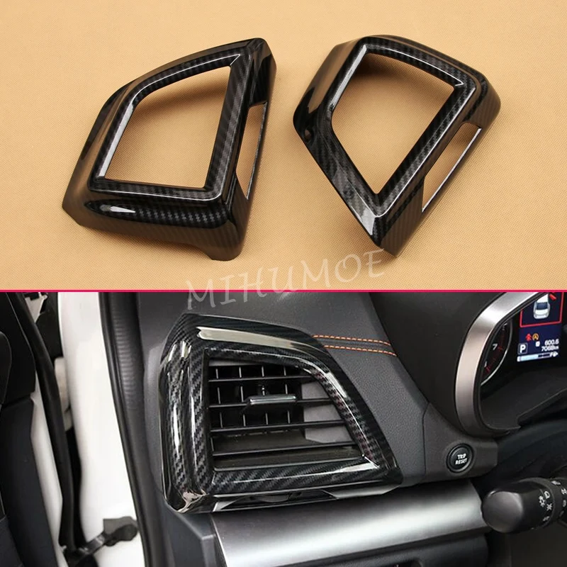 Для Subaru Crosstrek Impreza XV 2018-2023 гг., углеродное волокно, черная боковая передняя крышка вентиляционного отверстия, накладка, рамка, аксессуары, Стайлинг автомобиля
Для Subaru Crosstrek Impreza XV 2018-2023 гг., углеродное волокно, черная боковая передняя крышка вентиляционного отверстия, накладка, рамка, аксессуары, Стайлинг автомобиля