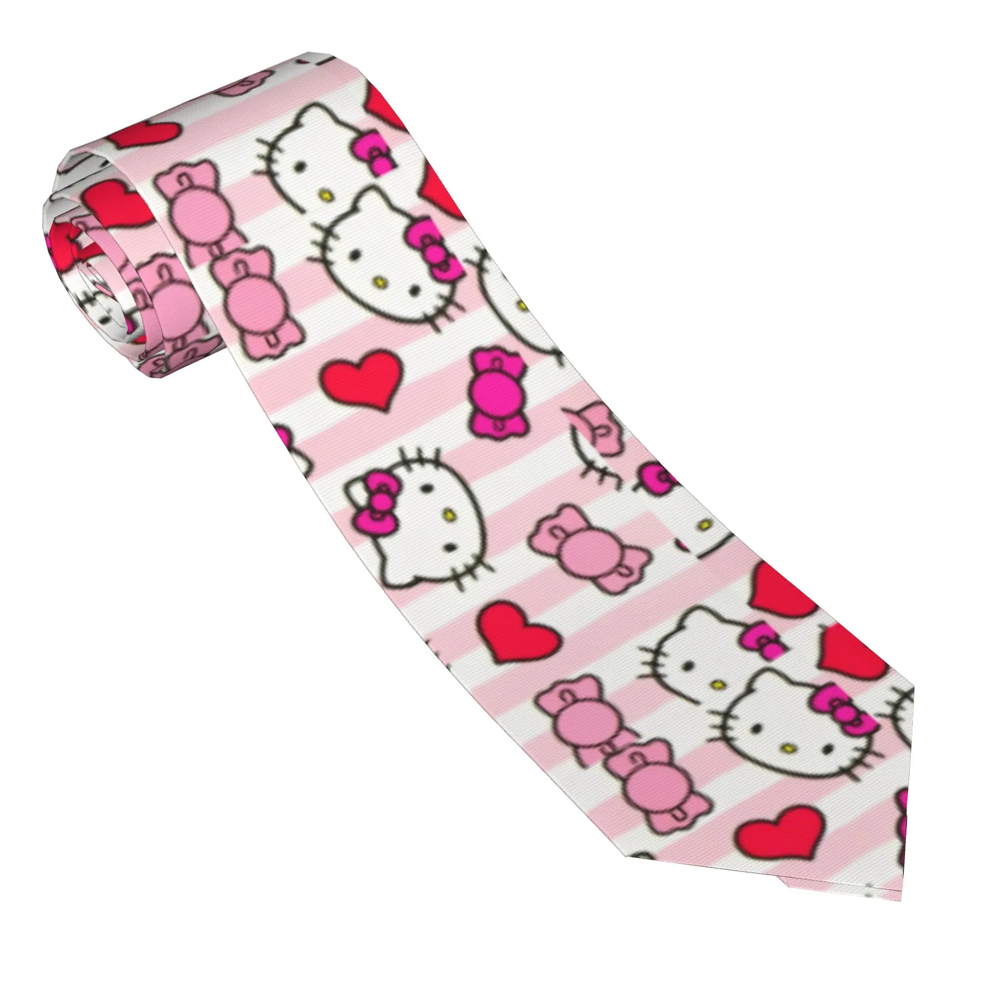 Hello Kitty Face Heart Pattern Necktie Unisex Skinny 8 cm Classic Neck Ties for Mens Suits Accessories Gravatas Wedding
Hello Kitty Face Heart Pattern Necktie Unisex Skinny 8 cm Classic Neck Ties for Mens Suits Accessories Gravatas Wedding