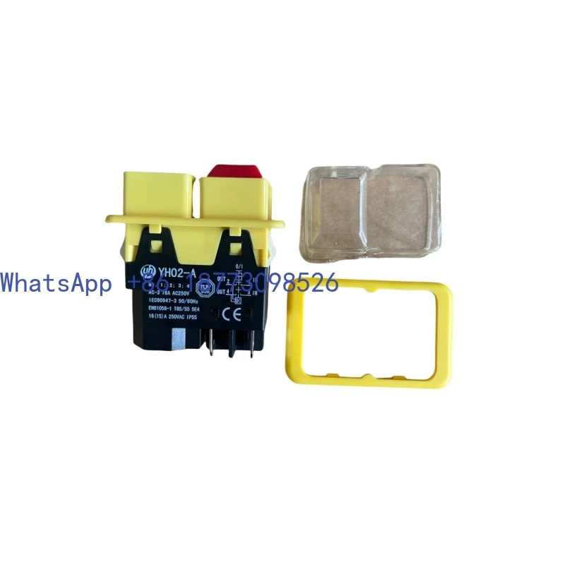 YH02-A/KJD17B electromagnetic switch 16A250V magnetic drill/power tool start button replacement 
YH02-A/KJD17B electromagnetic switch 16A250V magnetic drill/power tool start button replacement