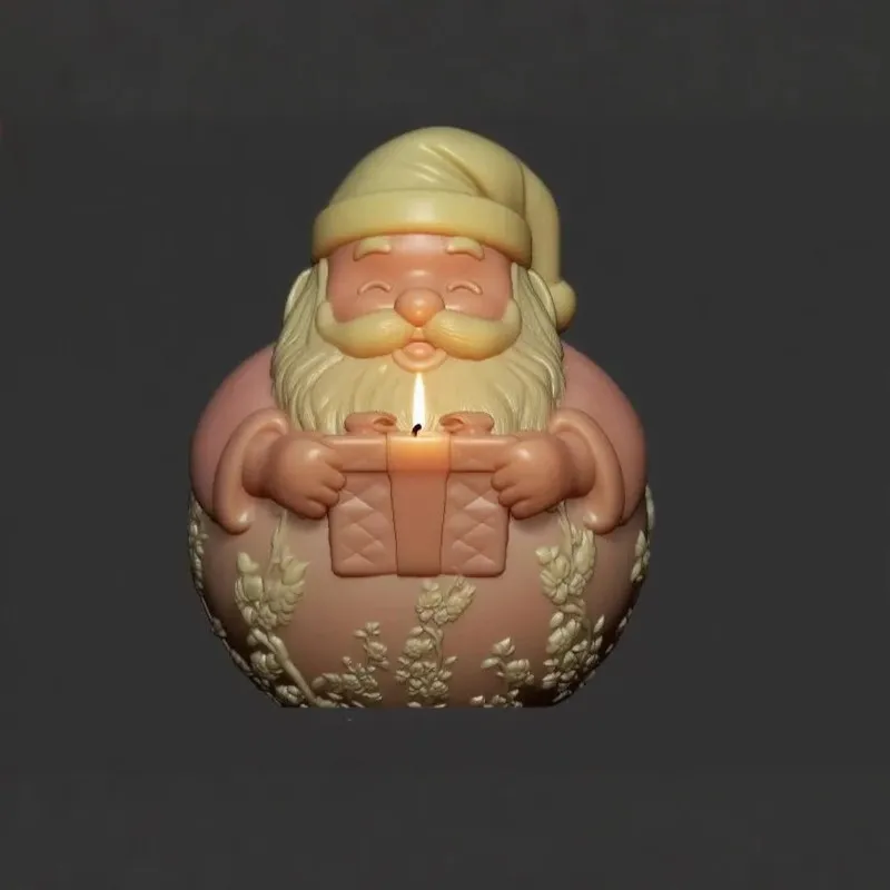 three-dimensional santa claus scented candle mold, handmade souvenir, christmas gypsum decorative item, silicone mold
three-dimensional santa claus scented candle mold, handmade souvenir, christmas gypsum decorative item, silicone mold