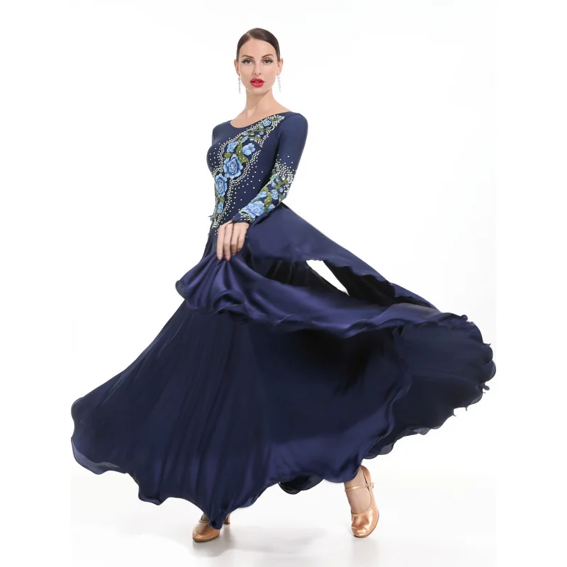 Новое платье для современного танца, женская стандартная танцевальная одежда для бального вальса, высококачественный наряд для выступлений M103
Новое платье для современного танца, женская стандартная танцевальная одежда для бального вальса, высококачественный наряд для выступлений M103