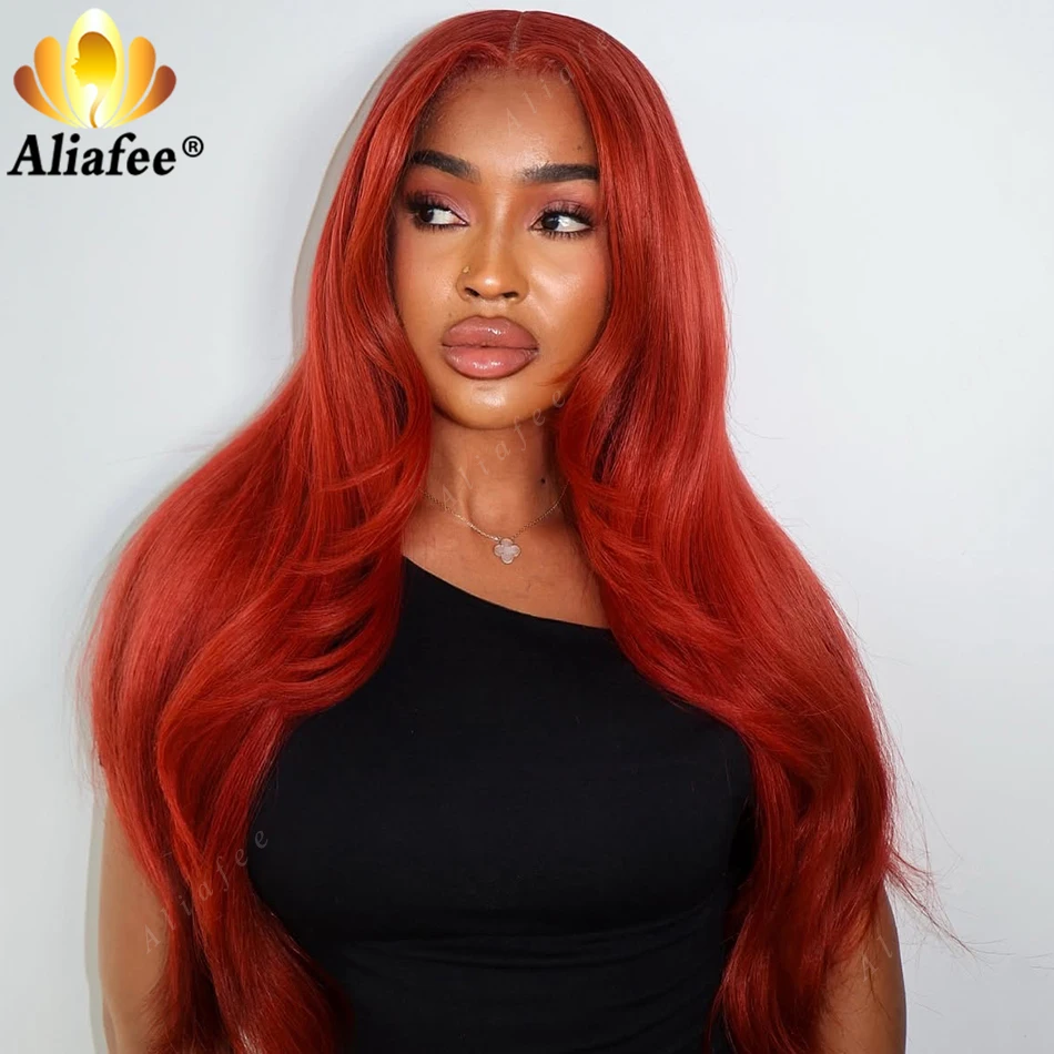 Burnt Orange Lace Front Wig Human Hair 13x6 200% Density Body Wave Wigs Pre Plucked Wigs Human Hair for Women Orange Colored Wig
Burnt Orange Lace Front Wig Human Hair 13x6 200% Density Body Wave Wigs Pre Plucked Wigs Human Hair for Women Orange Colored Wig