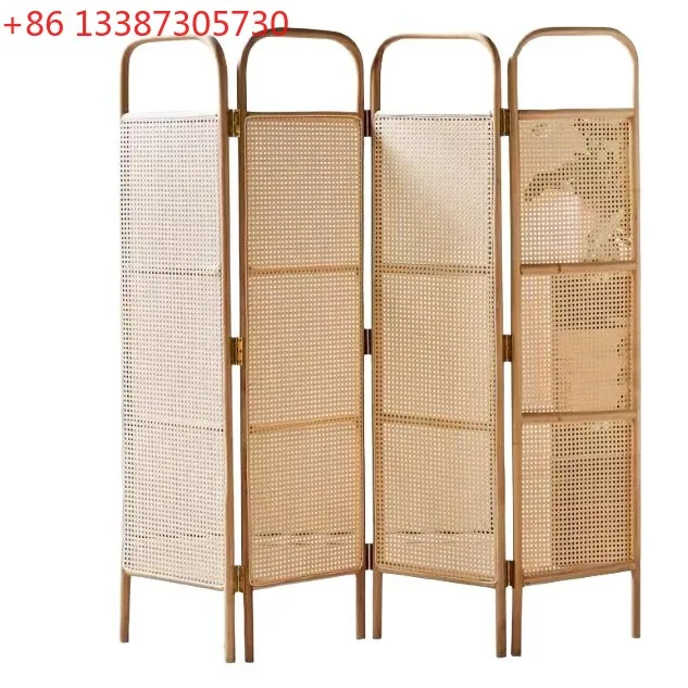 Nordic style rattan partition wall screen folding mobile living room bedroom entrance
Nordic style rattan partition wall screen folding mobile living room bedroom entrance