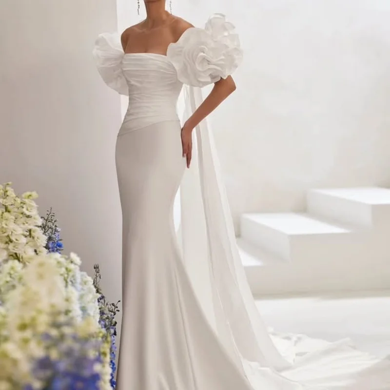 customized ivory white Ball Gown Wedding Dresses For Women Tull Shiny mesh pearl satin Wedding GownVestidos De Novia
customized ivory white Ball Gown Wedding Dresses For Women Tull Shiny mesh pearl satin Wedding GownVestidos De Novia