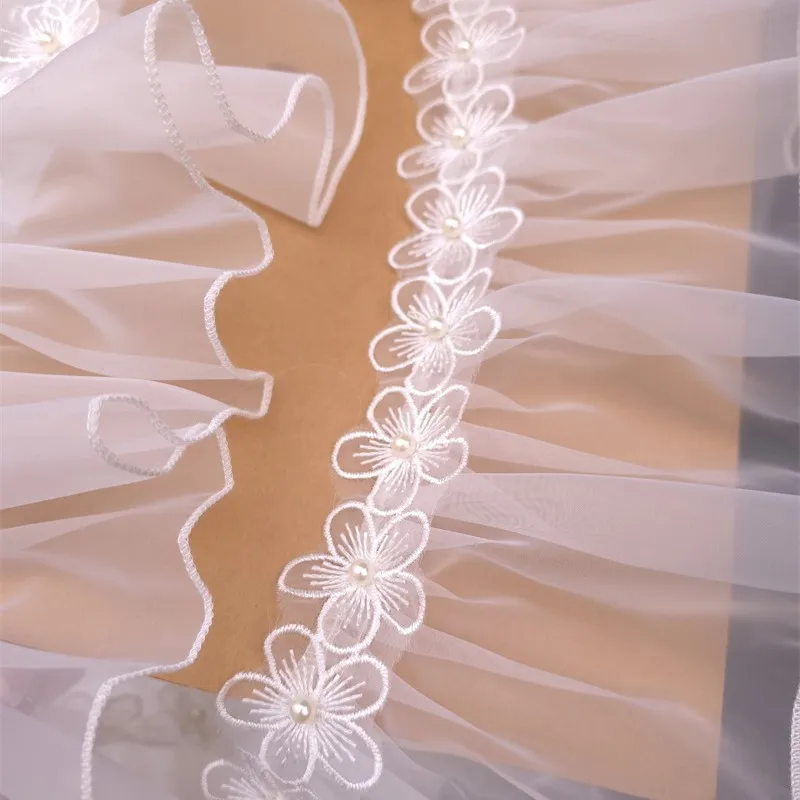 12 ярдов кружевной тесьмы с цветочной вышивкой, тюлевая органза ручной работы, кружевная ткань для свадебных платьев и фаты
12 ярдов кружевной тесьмы с цветочной вышивкой, тюлевая органза ручной работы, кружевная ткань для свадебных платьев и фаты