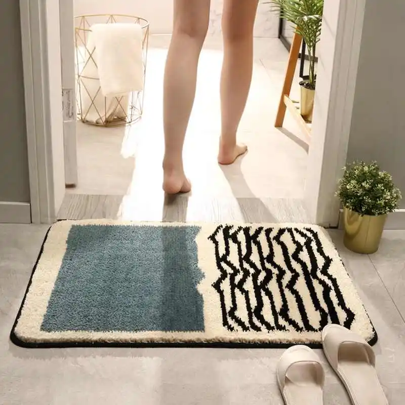 Minimalist And Luxurious Absorbent Mat, Foot Pad, Toilet And Bathroom Door Non Slip Mat, Household Entrance Carpet, Bathroom Flo
Minimalist And Luxurious Absorbent Mat, Foot Pad, Toilet And Bathroom Door Non Slip Mat, Household Entrance Carpet, Bathroom Flo