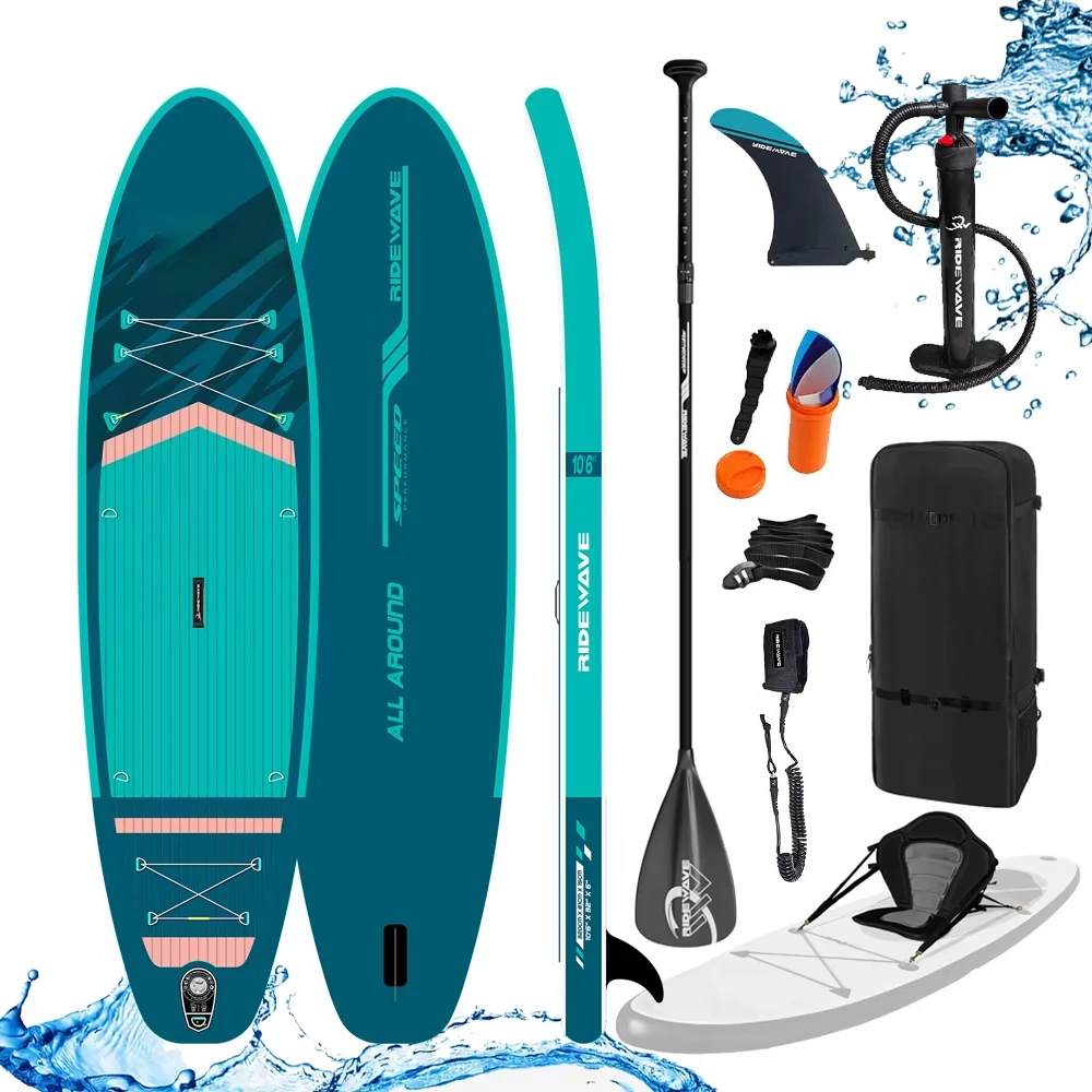 Stand-Up Paddle Board Inflatable Fishing Board with Drop Stitch Material for Water Sports
Stand-Up Paddle Board Inflatable Fishing Board with Drop Stitch Material for Water Sports