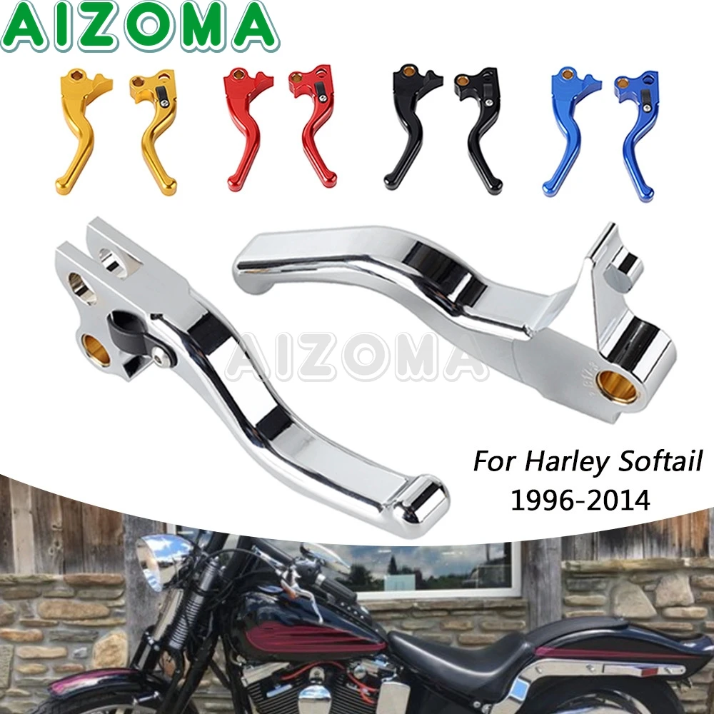 Motorcycle Clutch Brake Aluminum Handle Finger Levers For Harley Softail Standard Fat Boy Deluxe Springer Heritage Classic 96-14
Motorcycle Clutch Brake Aluminum Handle Finger Levers For Harley Softail Standard Fat Boy Deluxe Springer Heritage Classic 96-14
