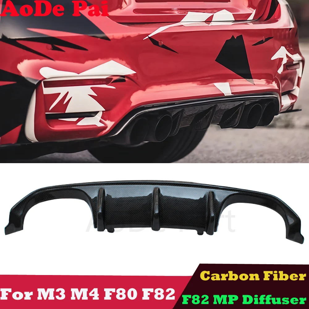 MP Performance Style Genuine Carbon Fiber Rear Bumper Diffuser Lip for BMW M3 M4 F80 F82 F83 2014-2020
MP Performance Style Genuine Carbon Fiber Rear Bumper Diffuser Lip for BMW M3 M4 F80 F82 F83 2014-2020