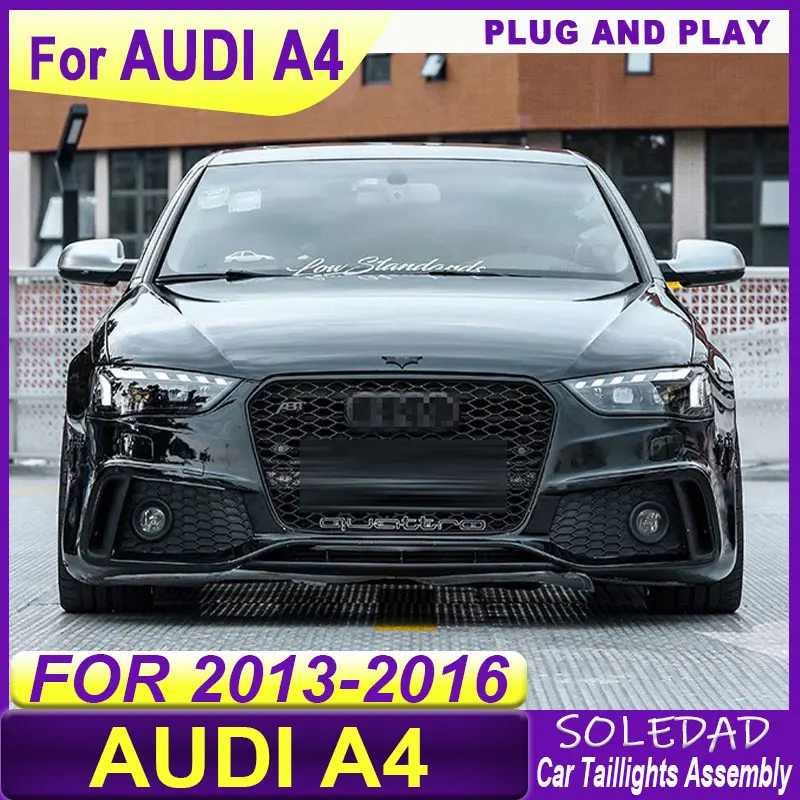 Car HeadLights For Audi A4 2013 2014 2015 2016 Dynamic DRL Turn Signal Front Signal Lamps Automotive Accessories
Car HeadLights For Audi A4 2013 2014 2015 2016 Dynamic DRL Turn Signal Front Signal Lamps Automotive Accessories