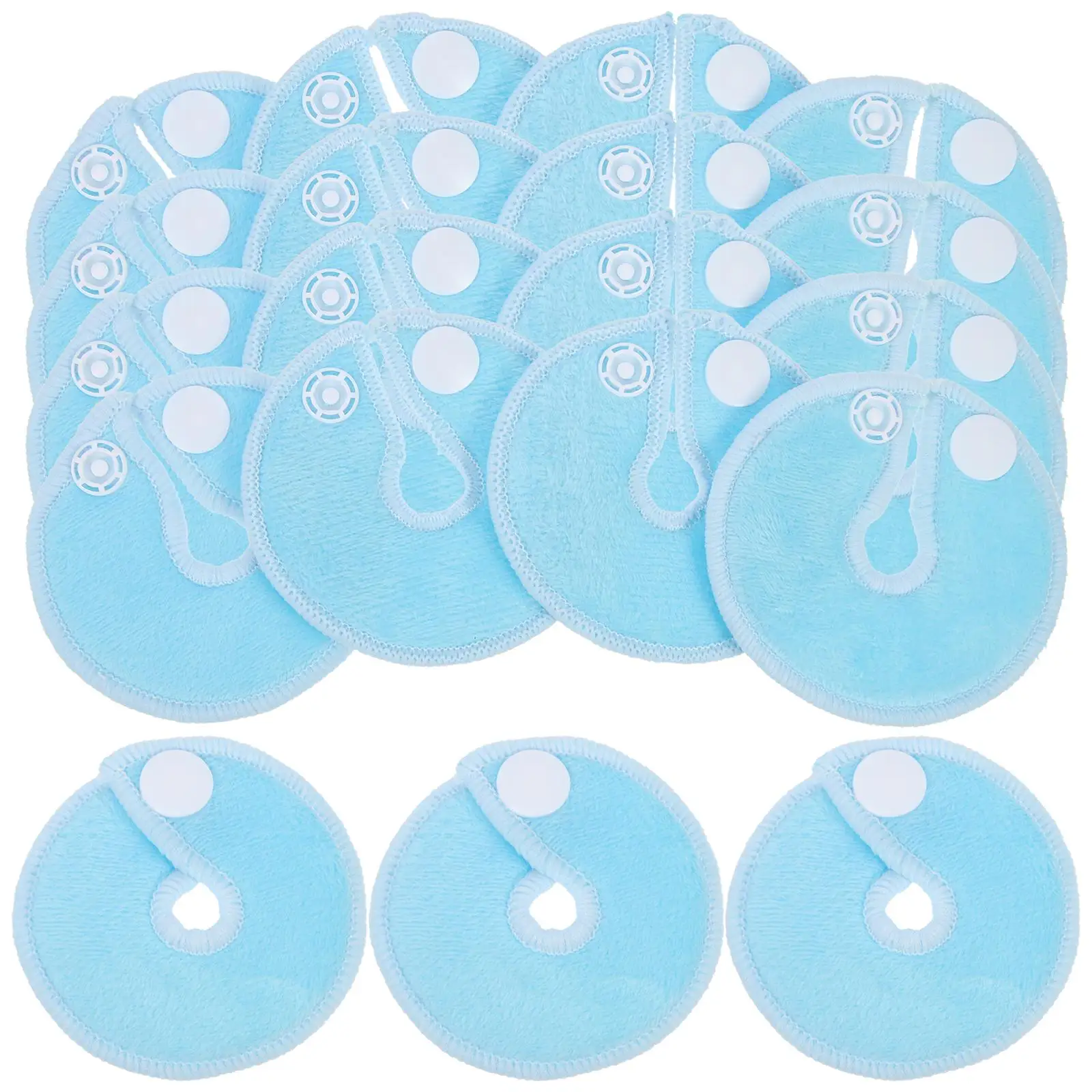 28pcs Tube Pads Blue Reusable Nursing Care Feeding Support Tube Wraps Abdominal Pads Holder Protectors Health Supplies
28pcs Tube Pads Blue Reusable Nursing Care Feeding Support Tube Wraps Abdominal Pads Holder Protectors Health Supplies
