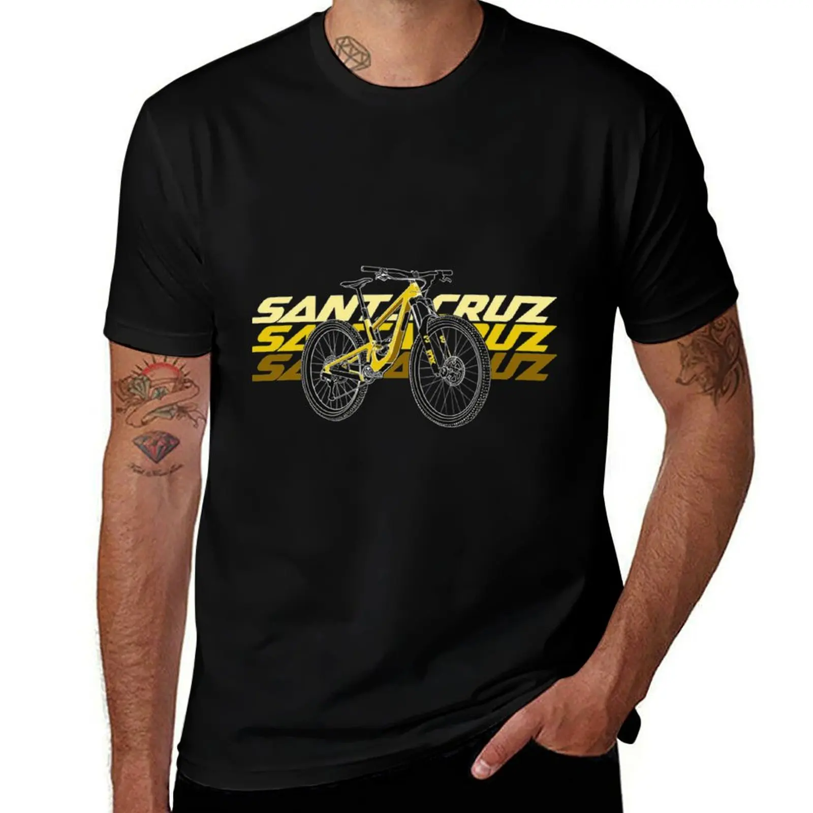 Santa Cruz Bike T-ShirtSanta cruz bike yellow T-Shirt cute clothes animal prinfor boys tee shirts for men
Santa Cruz Bike T-ShirtSanta cruz bike yellow T-Shirt cute clothes animal prinfor boys tee shirts for men