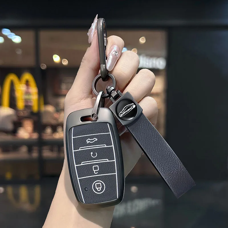 3/4 Buttons Alloy Leather Car Key Case Cover For KIA Sportage Cerato Optima K2 K3 K4 K5 RIO Picanto Soul Sorento Sedona Keychai
3/4 Buttons Alloy Leather Car Key Case Cover For KIA Sportage Cerato Optima K2 K3 K4 K5 RIO Picanto Soul Sorento Sedona Keychai