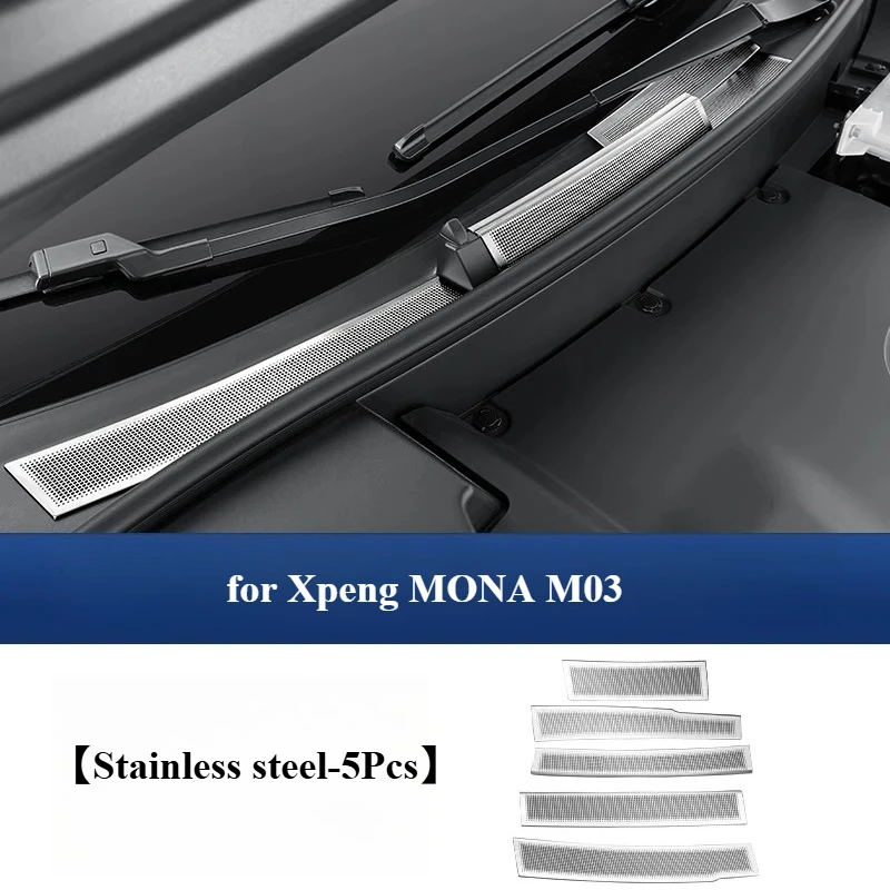 For Xpeng MONA M03 5PC Car Front Cabin Dust Cover Air Conditioning Air Outlet Protective Net Front Hood Grille Water Drain Cover
For Xpeng MONA M03 5PC Car Front Cabin Dust Cover Air Conditioning Air Outlet Protective Net Front Hood Grille Water Drain Cover