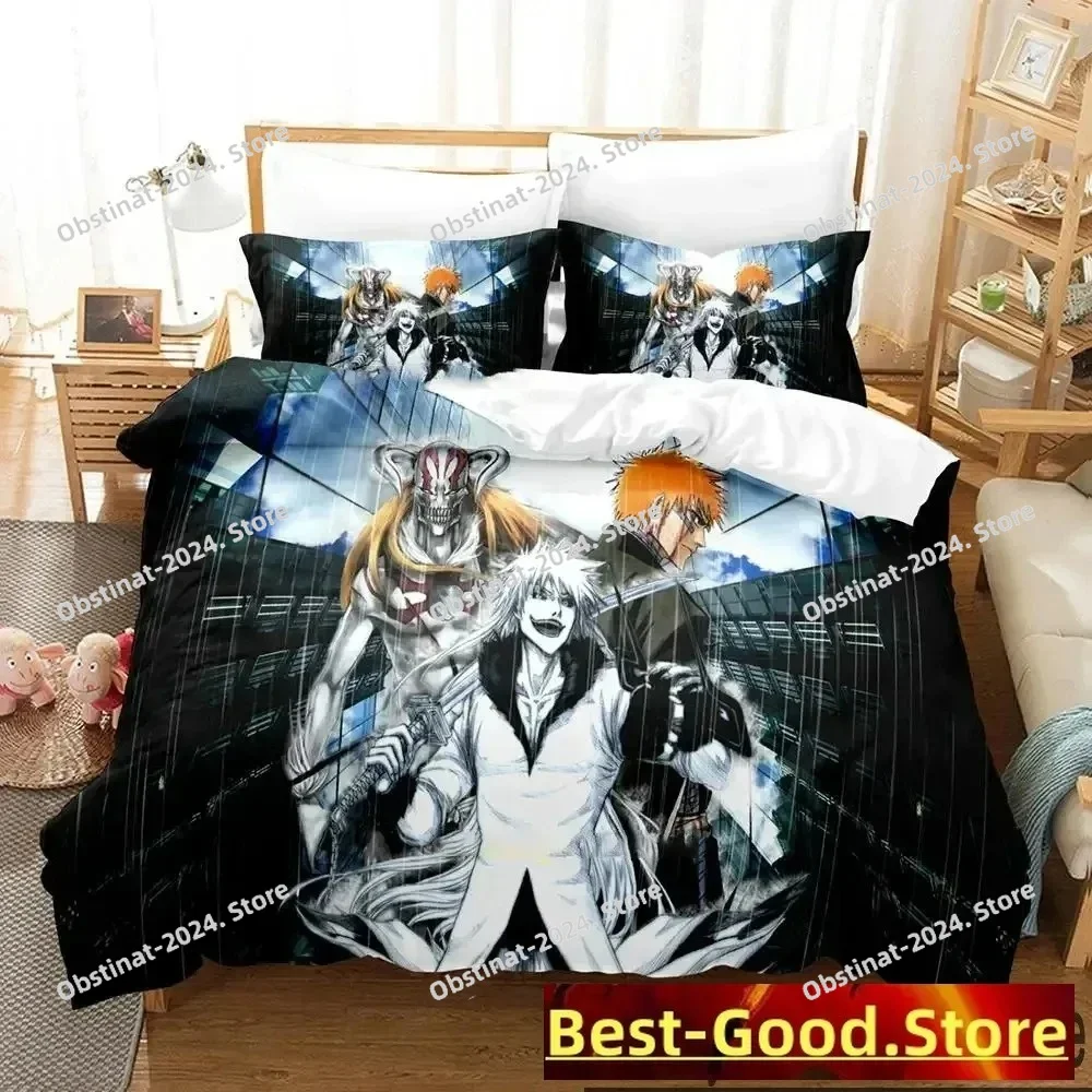 Anime Bleach Kurosaki Ichigo Bedding Set Duvet Cover Bed Set Quilt Cover Pillowcase Comforter king Queen Size Boys Adult Bedding
Anime Bleach Kurosaki Ichigo Bedding Set Duvet Cover Bed Set Quilt Cover Pillowcase Comforter king Queen Size Boys Adult Bedding