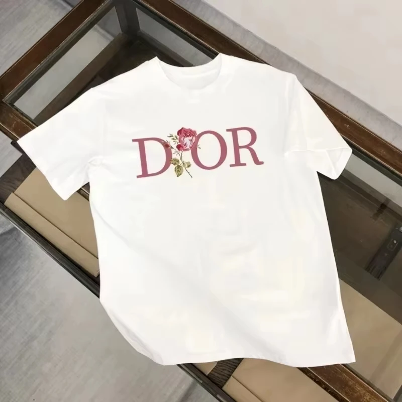 Summer 2026 Fashionable High-end Pure Cotton Short-sleeved Men's and Women's Round-neck Casual Short-sleeved Shirts Ins Y2k
Summer 2026 Fashionable High-end Pure Cotton Short-sleeved Men's and Women's Round-neck Casual Short-sleeved Shirts Ins Y2k