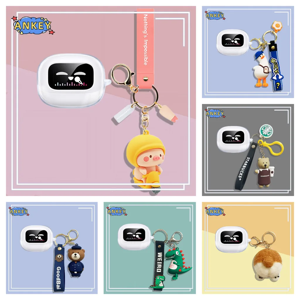 Для Ugreen EchoBuds Magic Case Защитные прозрачные чехлы из ТПУ Корпус для наушников Велосипедная подвеска в виде свиньи
Для Ugreen EchoBuds Magic Case Защитные прозрачные чехлы из ТПУ Корпус для наушников Велосипедная подвеска в виде свиньи