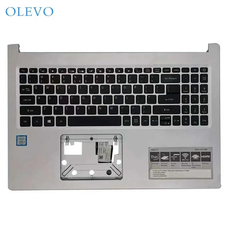 95% NEW Palmrest With Keyboard For Aspire 5 A515-54 A515-53 A515-55 A515-55G S50-51 N18Q13
95% NEW Palmrest With Keyboard For Aspire 5 A515-54 A515-53 A515-55 A515-55G S50-51 N18Q13