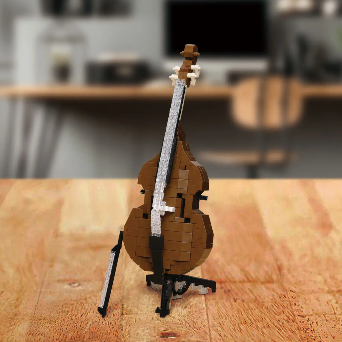 Original Nanoblock Contrabass Construction Detailed String Bass Figure Instrument Micro Blocks Model Kawaii Collectible Gift
Original Nanoblock Contrabass Construction Detailed String Bass Figure Instrument Micro Blocks Model Kawaii Collectible Gift