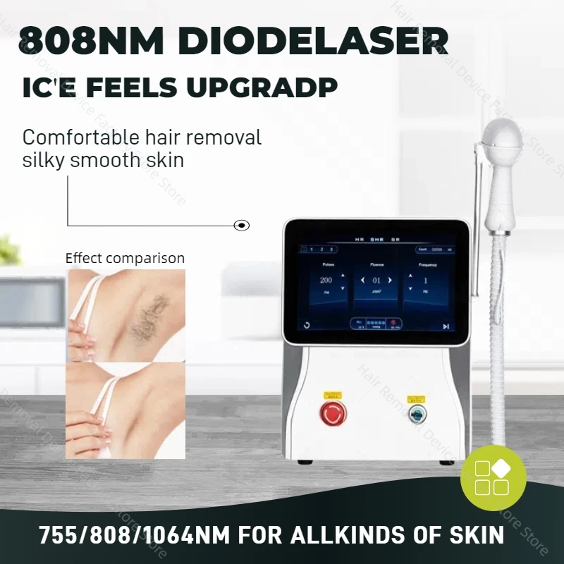 755 нм 808 нм 1064 нм 3 длины волны диодный лазерный аппарат для удаления волос для салона всего тела 808 машина для удаления волос 4000 Вт
755 нм 808 нм 1064 нм 3 длины волны диодный лазерный аппарат для удаления волос для салона всего тела 808 машина для удаления волос 4000 Вт