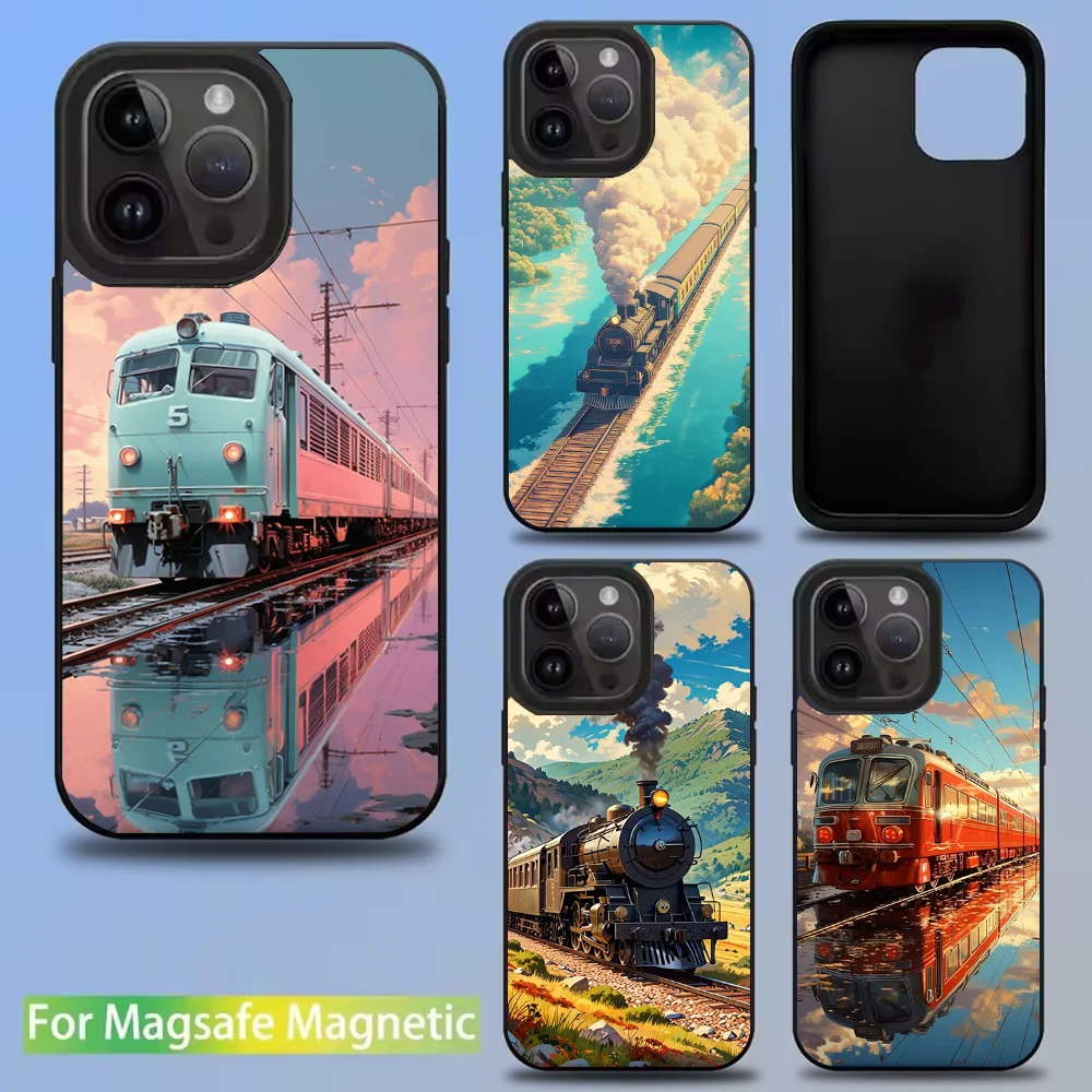 Cartoon Train Phone Case For IPhone 16 15 14 13 12 11 Pro Mini Max Soft Magnetic Cover
Cartoon Train Phone Case For IPhone 16 15 14 13 12 11 Pro Mini Max Soft Magnetic Cover