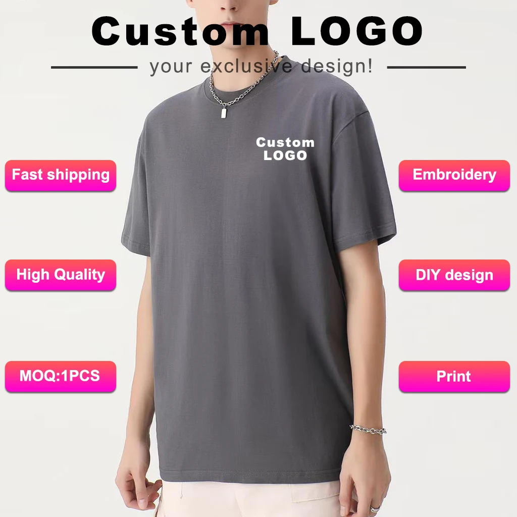 100% Cotton T-Shirt Personalized Embroidery Logo Customization Sweat Absorbent Breathable Unisex Couple Set
100% Cotton T-Shirt Personalized Embroidery Logo Customization Sweat Absorbent Breathable Unisex Couple Set