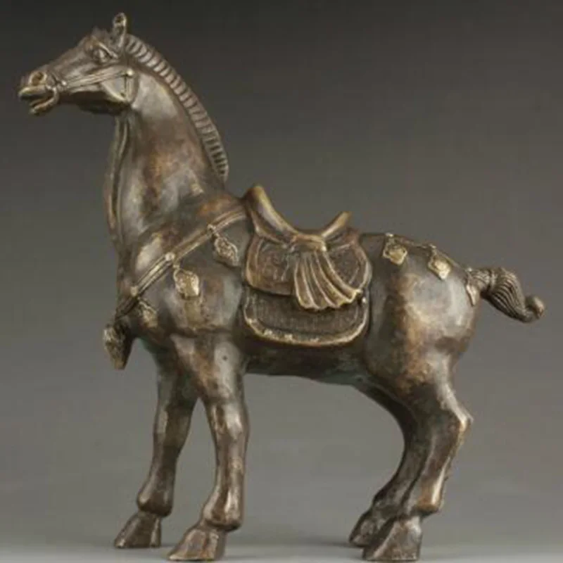 Superb China Collectable Handmade Carving Bronze Statue Realistic War Horse Healing Medicine Decoration 100% Brass Bronze
Superb China Collectable Handmade Carving Bronze Statue Realistic War Horse Healing Medicine Decoration 100% Brass Bronze