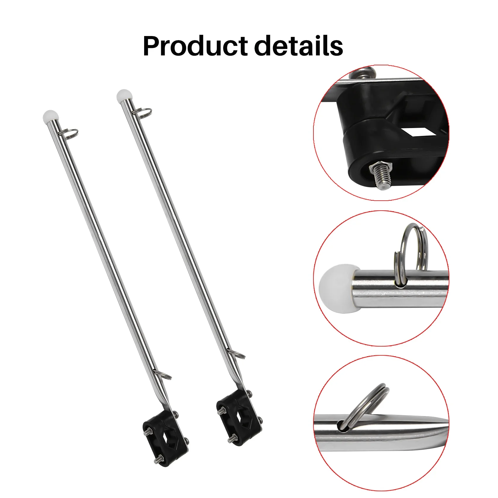 Трендовый держатель для флагштока 2X14 дюймов из нержавеющей стали, 7/8 дюйма, 1 дюйм, крепление на рейку для лодки/яхты
Трендовый держатель для флагштока 2X14 дюймов из нержавеющей стали, 7/8 дюйма, 1 дюйм, крепление на рейку для лодки/яхты