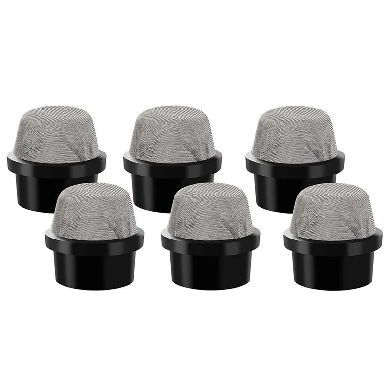 6 Pcs 190106Z Air Bleeder Screen Cap Stainless Steel Screen Filter Cap Replacement Parts- Air Valve Strainer Cap
6 Pcs 190106Z Air Bleeder Screen Cap Stainless Steel Screen Filter Cap Replacement Parts- Air Valve Strainer Cap