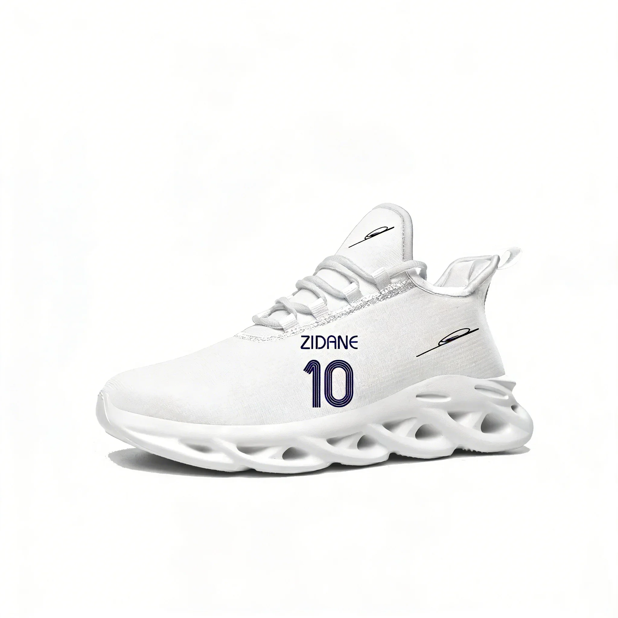 Zidane No.10 Sports Sneakers Mans Womans Running Shoes Sneaker France Soccer Star Lace Up Mesh Footwear Tailor Made Shoe White
Zidane No.10 Sports Sneakers Mans Womans Running Shoes Sneaker France Soccer Star Lace Up Mesh Footwear Tailor Made Shoe White