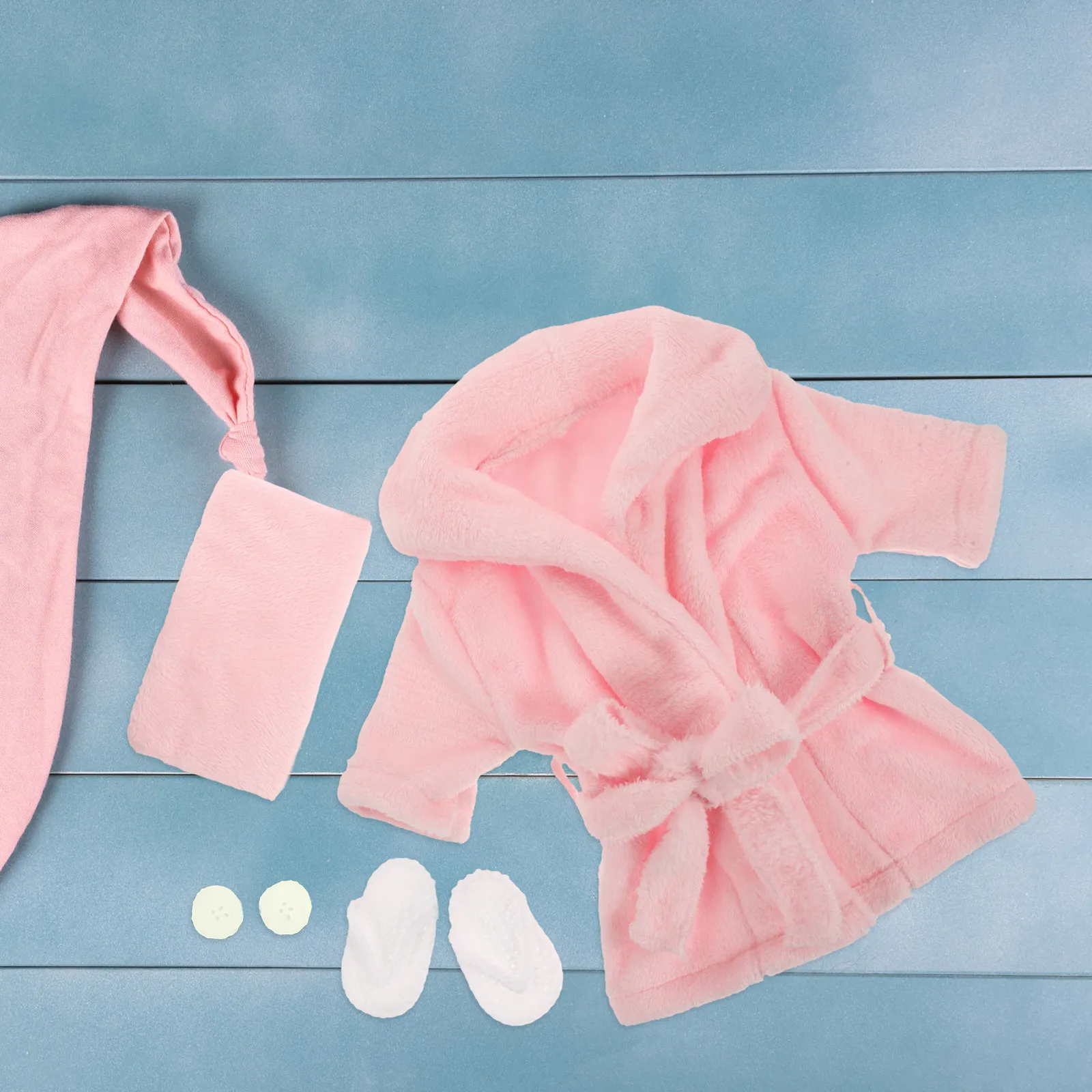 1Set Newborn Photography Bathrobe Set Fine Craftsmanship Coral Fleece Bath Towel Skin Friendly Toddler Beach Party
1Set Newborn Photography Bathrobe Set Fine Craftsmanship Coral Fleece Bath Towel Skin Friendly Toddler Beach Party