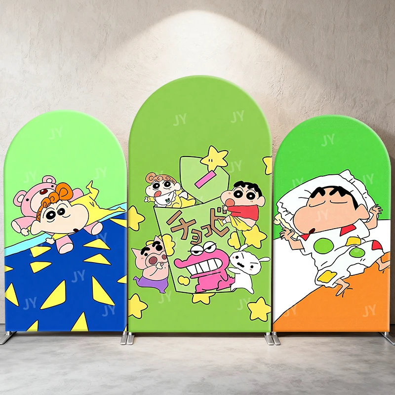 Crayon Shin Chan Cartoon Arch Backdrop Cover Colorful Playful Style Background Children Birthday Baby Shower Party Photo Props
Crayon Shin Chan Cartoon Arch Backdrop Cover Colorful Playful Style Background Children Birthday Baby Shower Party Photo Props