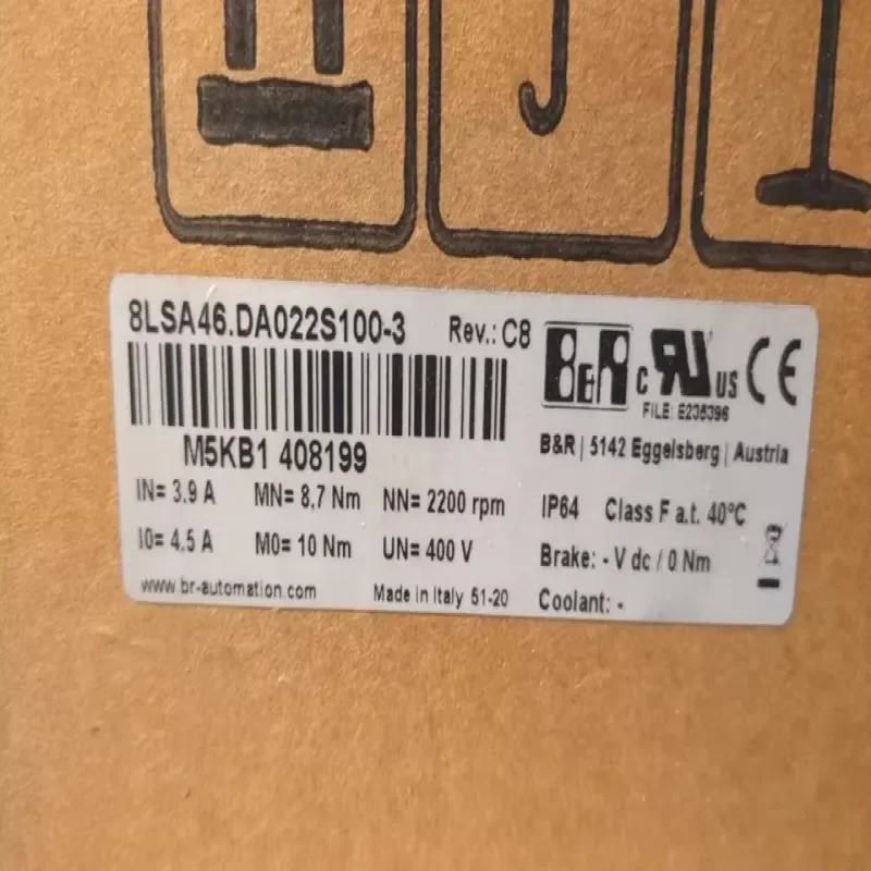 New, Ready Stock Brand New New Automation Motors 8LSA46.DA022S100-3 for Plc
New, Ready Stock Brand New New Automation Motors 8LSA46.DA022S100-3 for Plc