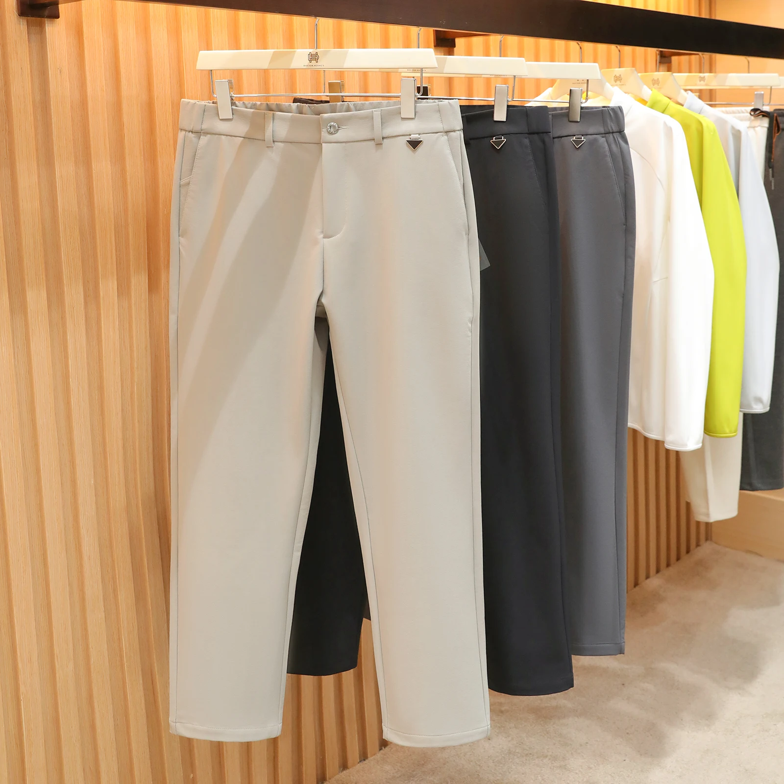 Outdoor Men's Casual Modal Wool Blend Fce Lined Straight Leg Pants Luxury Lightweight Comfortable Regular Fit Trousers
Outdoor Men's Casual Modal Wool Blend Fce Lined Straight Leg Pants Luxury Lightweight Comfortable Regular Fit Trousers