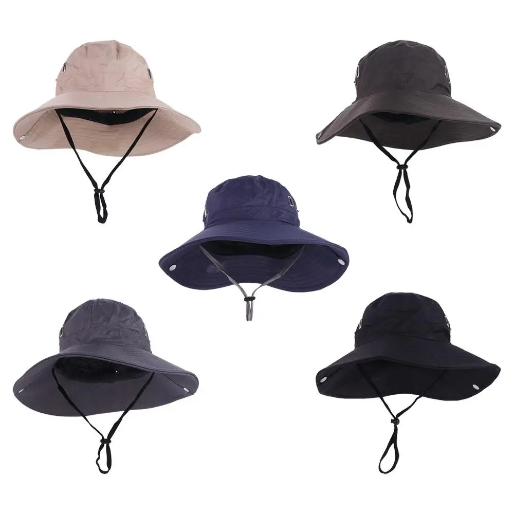 Trendy UV Protection Men's and Women's Hat Hiking Camping Wide Brim Sun Hat Fishing Waterproof Drawstring Bucket Hat Outdoor
Trendy UV Protection Men's and Women's Hat Hiking Camping Wide Brim Sun Hat Fishing Waterproof Drawstring Bucket Hat Outdoor