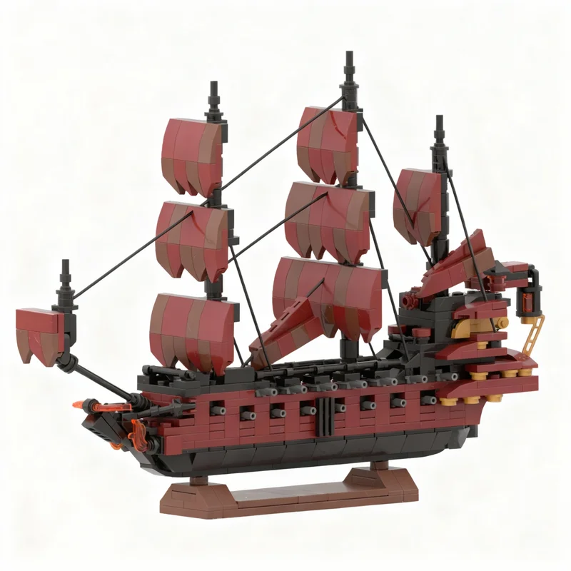 612pcs MOC Queen Anne S Revenge Disneieny Pirates The Caribbean Model Building Blocks Christmas Gifts Construction Toys Creative
612pcs MOC Queen Anne S Revenge Disneieny Pirates The Caribbean Model Building Blocks Christmas Gifts Construction Toys Creative