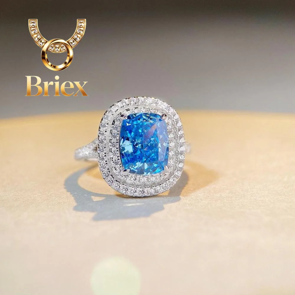 Briex Jewelry Luxury Solid Platinum PT950 Women's Ins Princess Oval 4 karat Moissanite Diamond Ring
Briex Jewelry Luxury Solid Platinum PT950 Women's Ins Princess Oval 4 karat Moissanite Diamond Ring