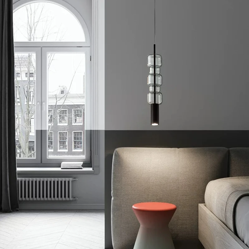 Nordic Minimalist Pendant Lights Designer Glass LED Hanging Lamps Coffee House Restaurant Bedroom Nightstand Ceiling Chandeliers
Nordic Minimalist Pendant Lights Designer Glass LED Hanging Lamps Coffee House Restaurant Bedroom Nightstand Ceiling Chandeliers