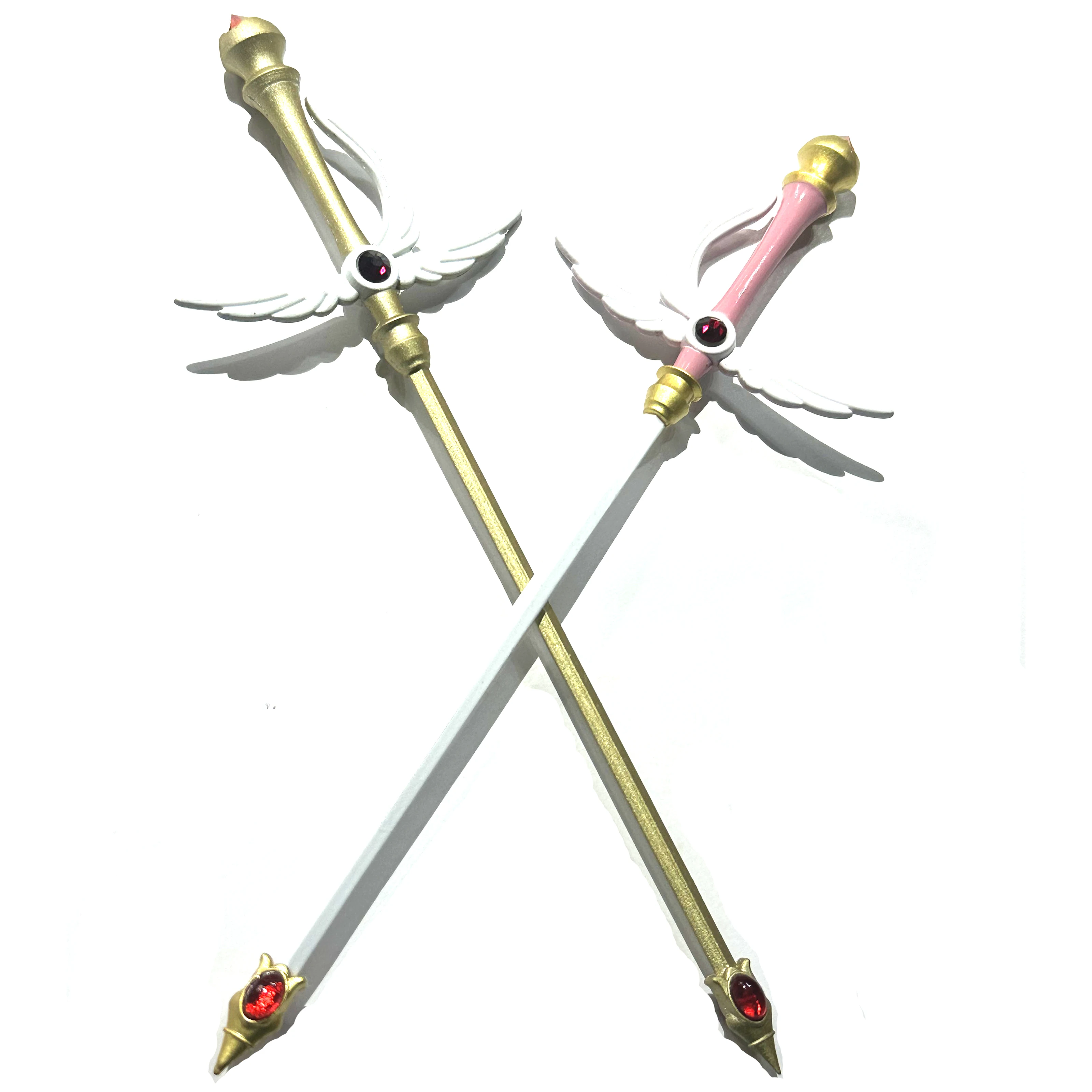 Card Captor Sakura CLEAR CARD Kinomoto Clow Card 16cm/6.3'' Staff Model Toy Key Chain/Ring
Card Captor Sakura CLEAR CARD Kinomoto Clow Card 16cm/6.3'' Staff Model Toy Key Chain/Ring