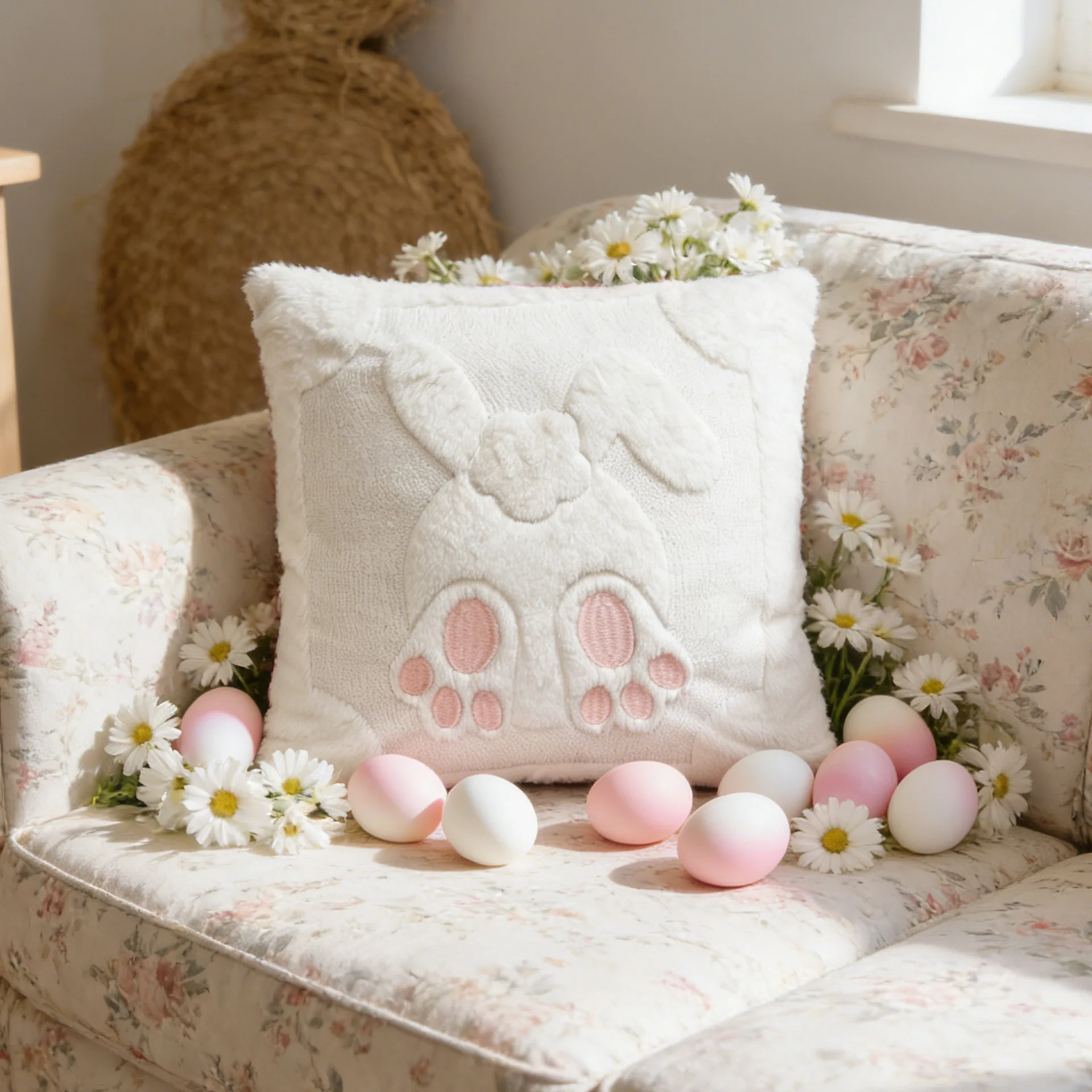 Easter Quilted 3D Cushion Cover Square Large Rabbit Adorable Comfort Cushion With Zipper Sofa Cushion
Easter Quilted 3D Cushion Cover Square Large Rabbit Adorable Comfort Cushion With Zipper Sofa Cushion