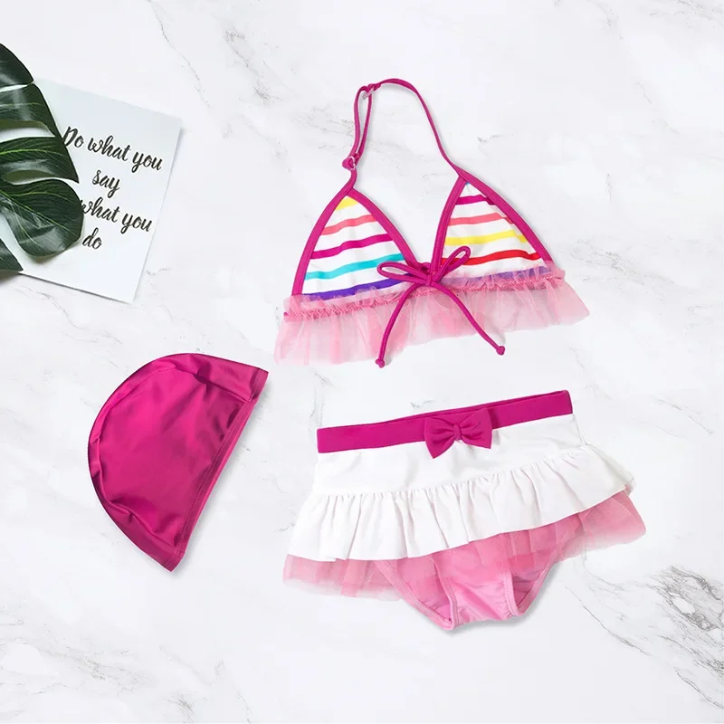 Summer Korean Women's Swimsuit Skirt Swimsuit Split Bikini Set for Older Kids Baby
Summer Korean Women's Swimsuit Skirt Swimsuit Split Bikini Set for Older Kids Baby