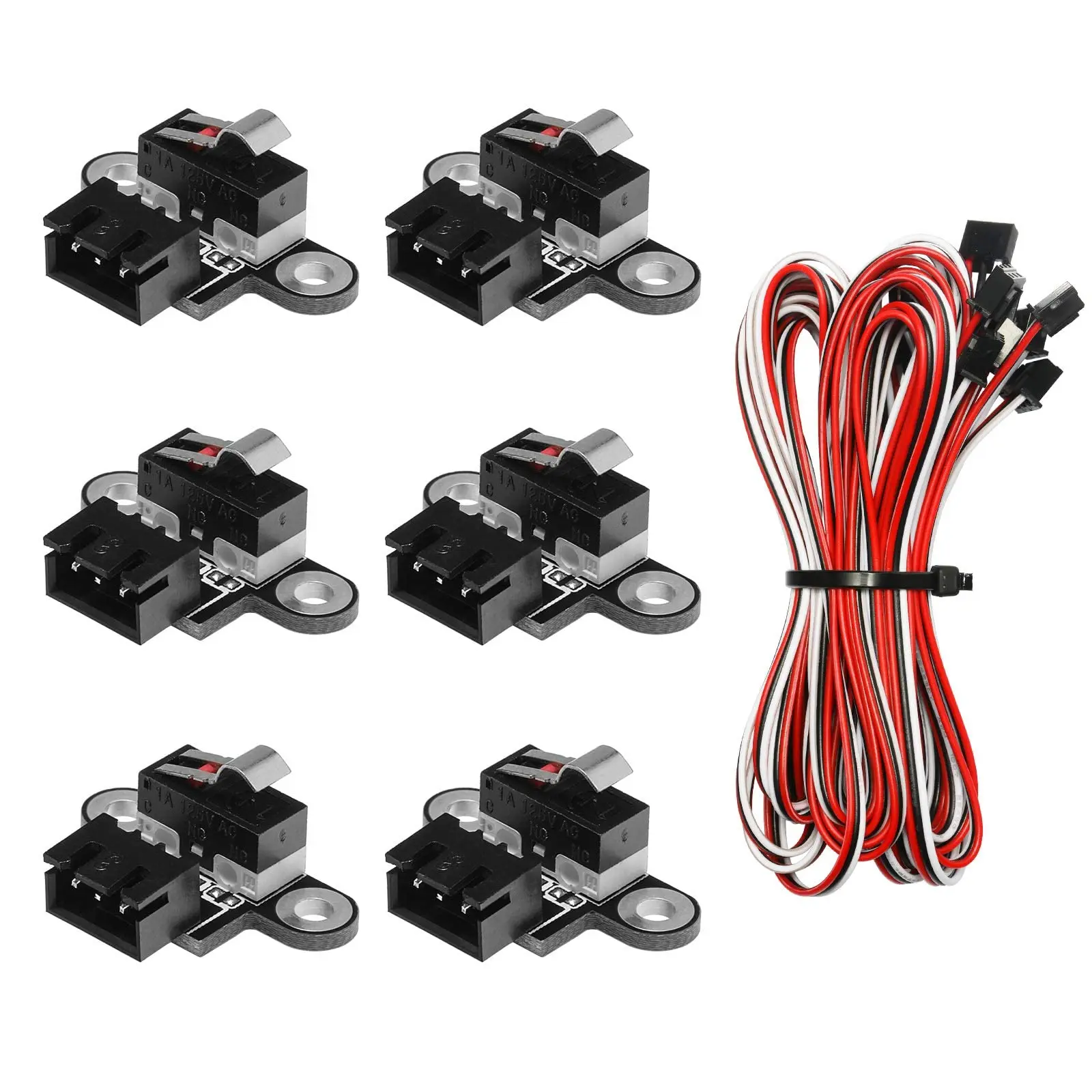 Genmitsu 6PCS Micro Limit Switches with 1M 3 Pin Cable for 3018-PROVer/3018-MX3/3018-PROVer Mach3/ 3018-PROVer V2
Genmitsu 6PCS Micro Limit Switches with 1M 3 Pin Cable for 3018-PROVer/3018-MX3/3018-PROVer Mach3/ 3018-PROVer V2